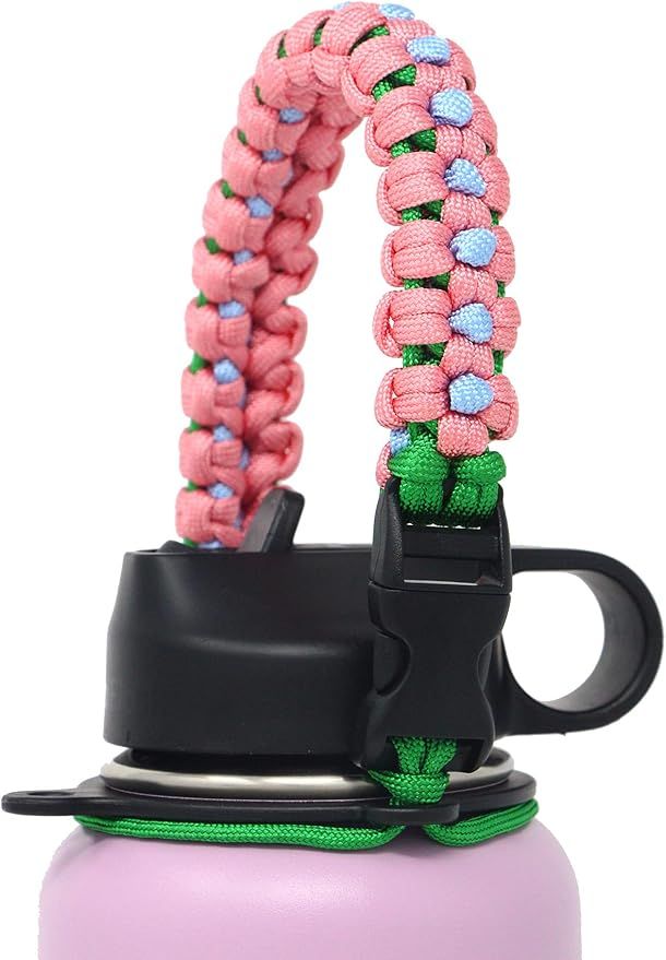 GALAXTEK Paracord Handle Compatible with Hydro Flask and Other Wide Mouth Bottles - Durable & Sec... | Amazon (US)