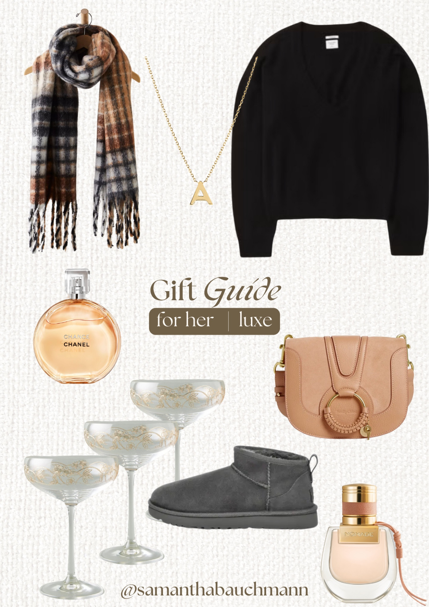 LUXE gift guide for her! Luxury, gifts, chic, pretty 

#LTKHoliday #LTKSeasonal #LTKGiftGuide