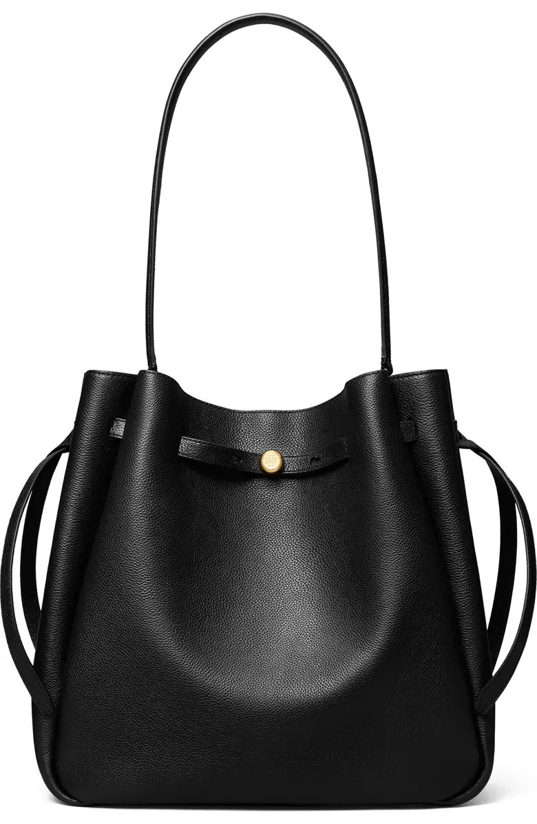 Tory Burch Large Romy Pebble Leather Bucket Bag | Nordstrom | Nordstrom