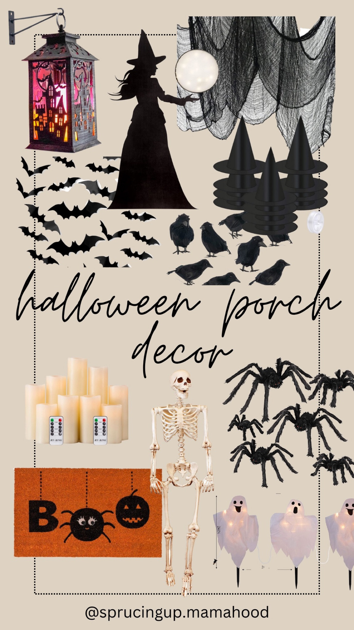 Halloween porch decor and outdoor decorations! 

#LTKhome #LTKHalloween #LTKSeasonal