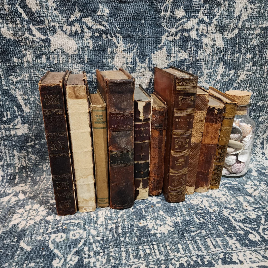 One Book From the 1800's (random) - Etsy | Etsy (US)