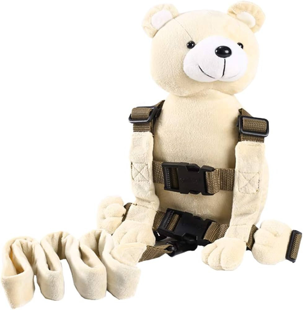 New Berhapy 3 in 1 Bear Toddler Safety Harness Backpack, Children's Walking Leash Strap for Boys ... | Amazon (US)