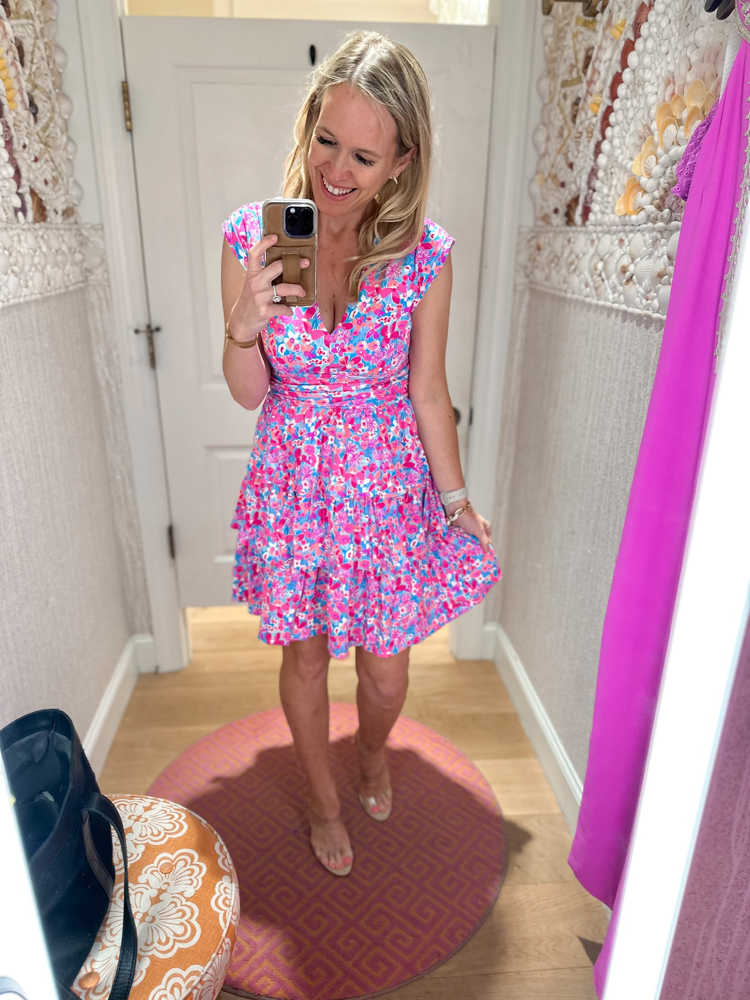 I love this print! To style this into fall, I would layer it with a navy blazer or denim jacket. Comfortable fit, bra-friendly. Wearing XS. 

#LTKstyletip #LTKwedding #LTKtravel