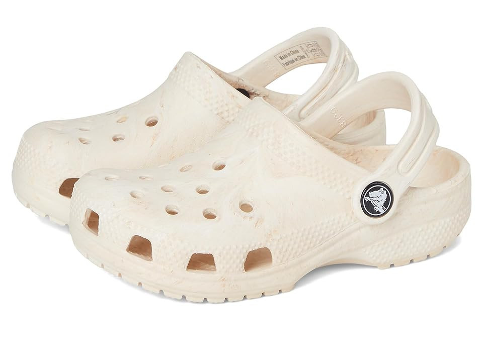 Crocs Kids Classic Marbled Tie-Dye Clog (Toddler) Kid's Shoes Bone Swirl : 9 Toddler M, Synthetic | Zappos