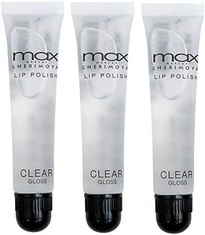 Cherimoya MAX Makeup Clear Lip Polish bulk (3 Pieces) | Amazon (US)
