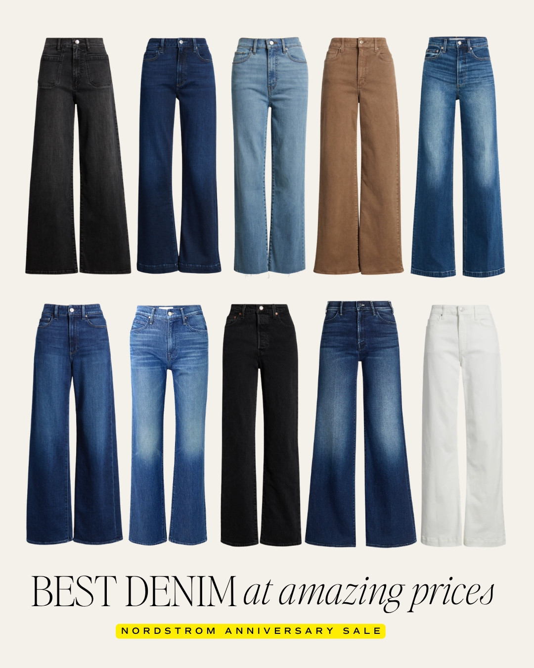 The best denim of the Nordstrom Anniversary sale, all at AMAZING prices! Get them when the sale goes live before they run out!

#LTKSeasonal #LTKOver40 #LTKSaleAlert
