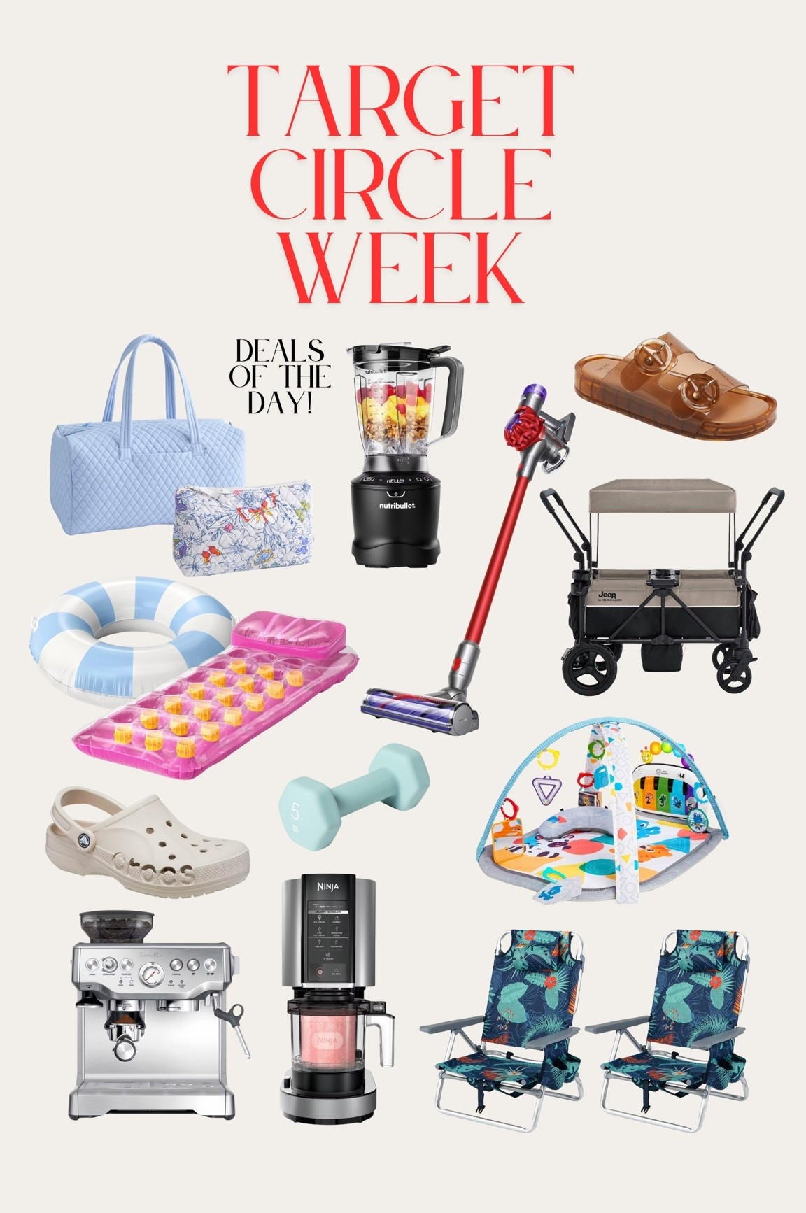 [6/23/26] target circle week | current deals of the day!! Up to 40% off + brands like Vera Bradley, Crocs, Breville included!

#LTKSaleAlert #LTKSeasonal
