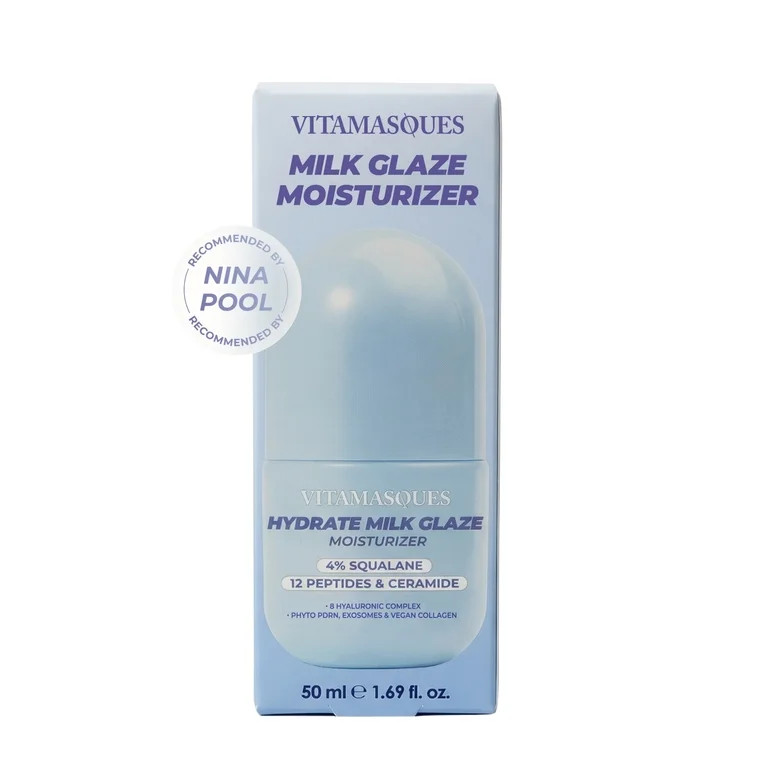 Vitamasques Hydrate Milk Glaze Moisturizer, 1.69 fl oz | Walmart (US)
