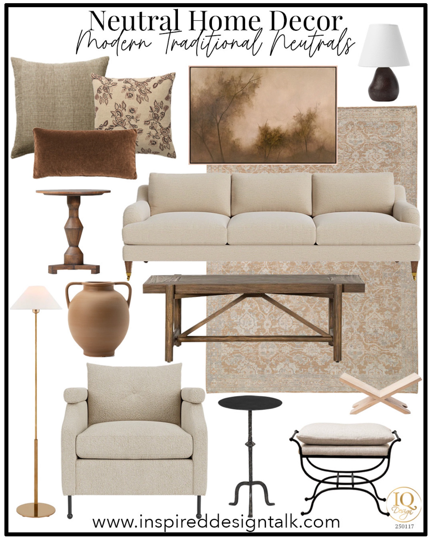 modern traditional neutral home decor living room ideas to update your home. English Roll Arm Sofa, Hand-Knotted Wool Rug, Floral Pillow Cover, brown Table Lamp, metal upholstered stool, gold Cordless Floor Lamp, wood Coffee Table, wood End Table, beige Lounge Chair, Brown Mohair Pillow Velvet, Houndstooth Pillow Cover, black Side Table, Wooden Book Display, wood scene artwork, Rounded Dual Handled Vase

#LTKHome #LTKOver40 #LTKStyleTip