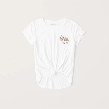Floral Pocket Tee | Abercrombie & Fitch (US)