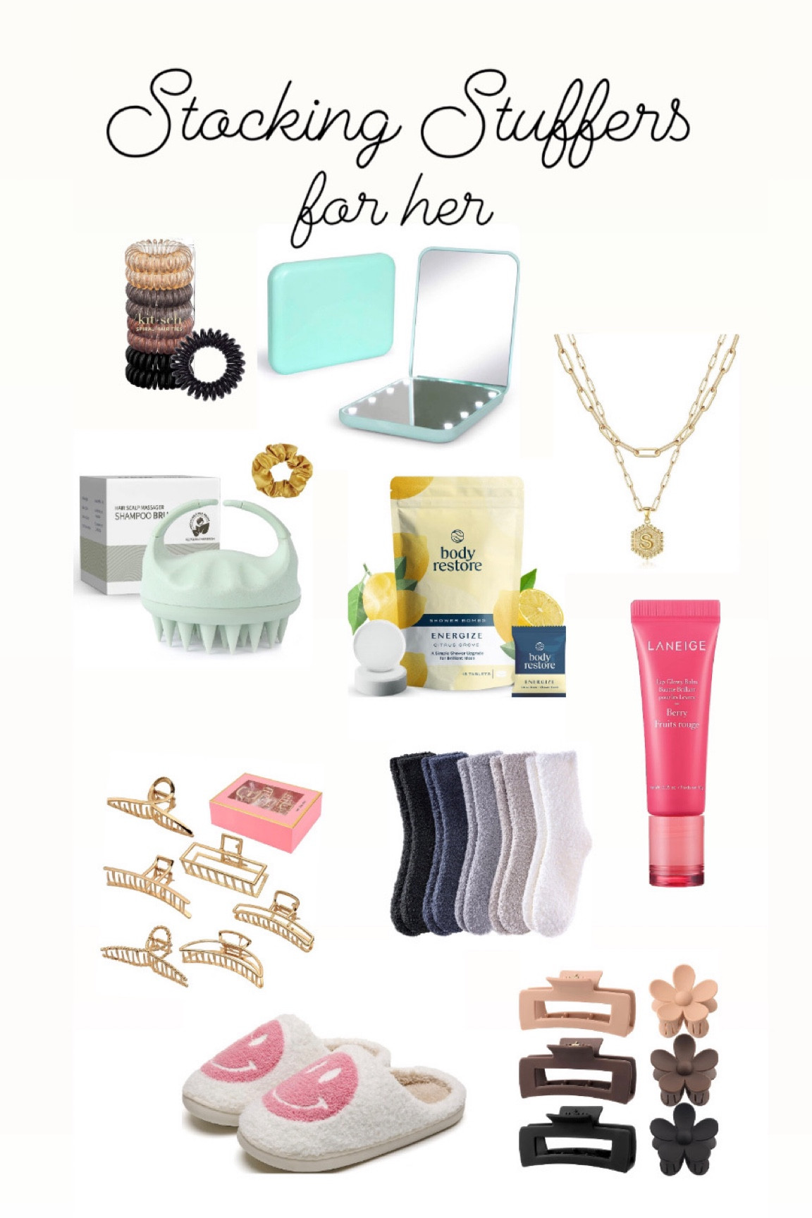 Stocking stuffers for her 

#LTKGiftGuide #LTKHoliday #LTKbeauty