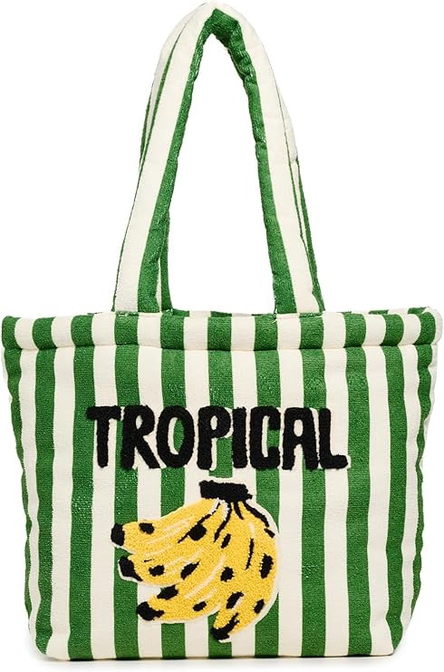 FARM Rio Women's Stripe Banana Tropical Tote | Amazon (US)