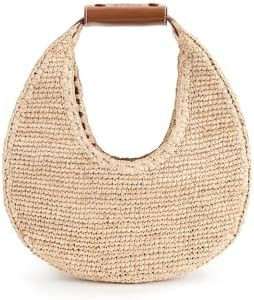 STAUD Women's Moon Raffia Tote Bag | Amazon (US)