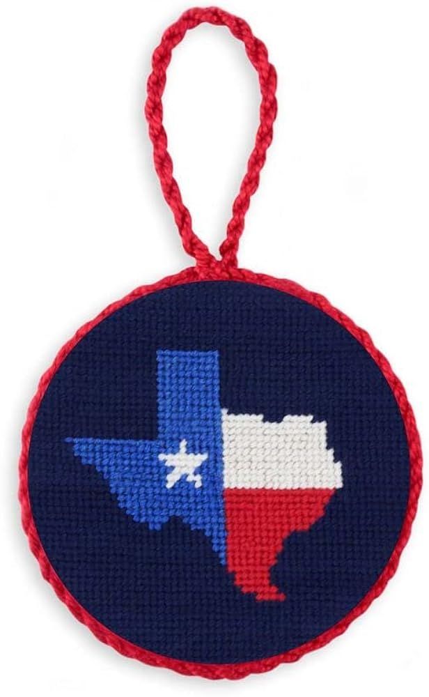 Smathers & Branson Texas Flag Map Needlepoint Ornament | Amazon (US)