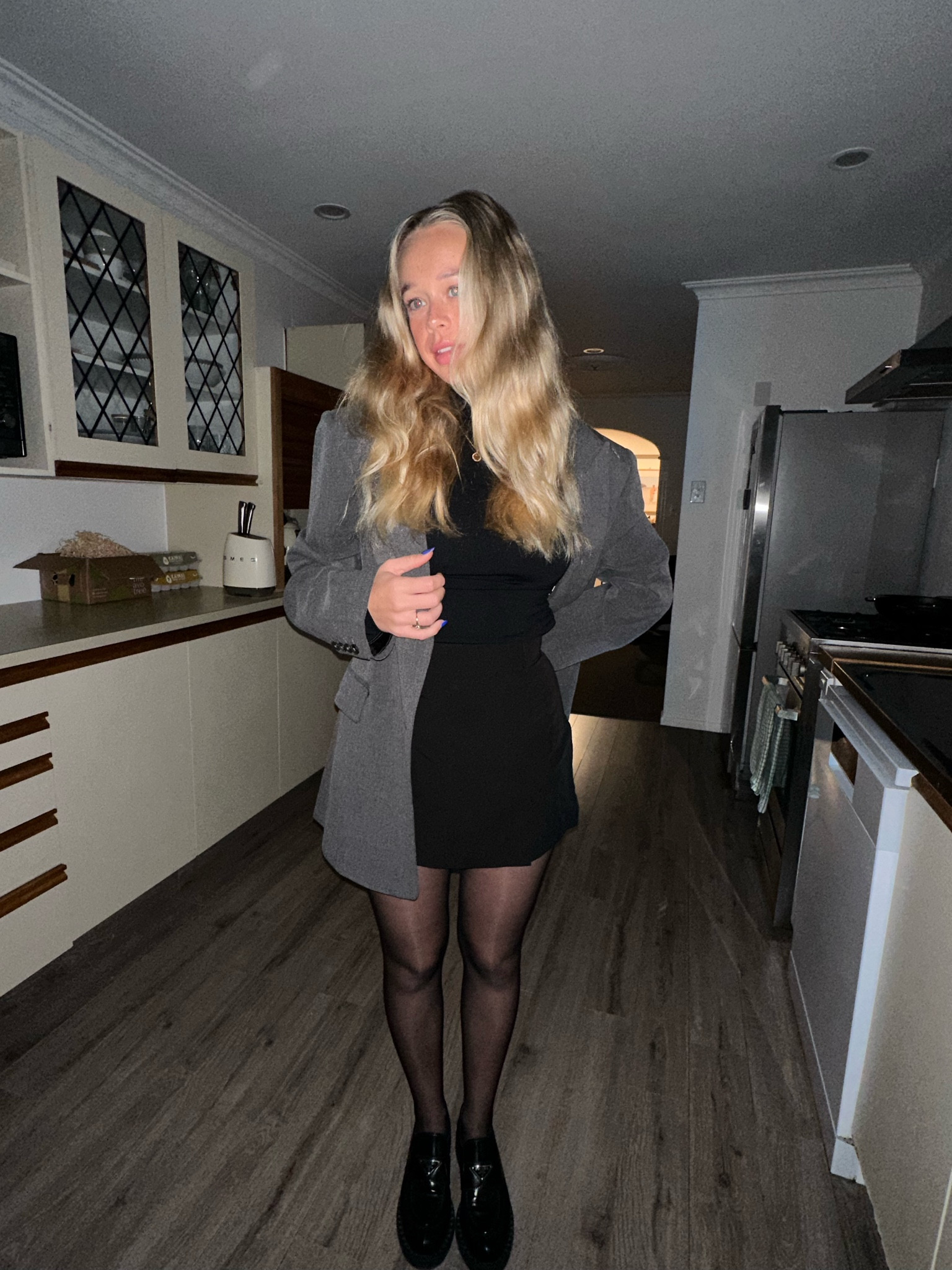 Blazer - Size 10 
Top - Medium 