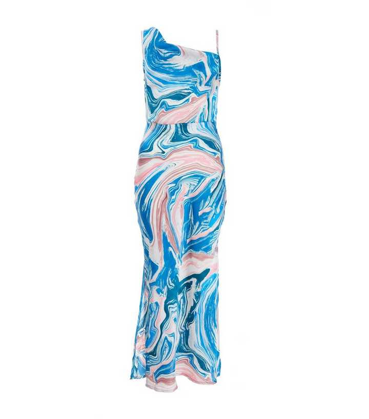 QUIZ Petite Multicoloured Swirl Satin Maxi Dress
						
						Add to Saved Items
						Remove fro... | New Look (UK)
