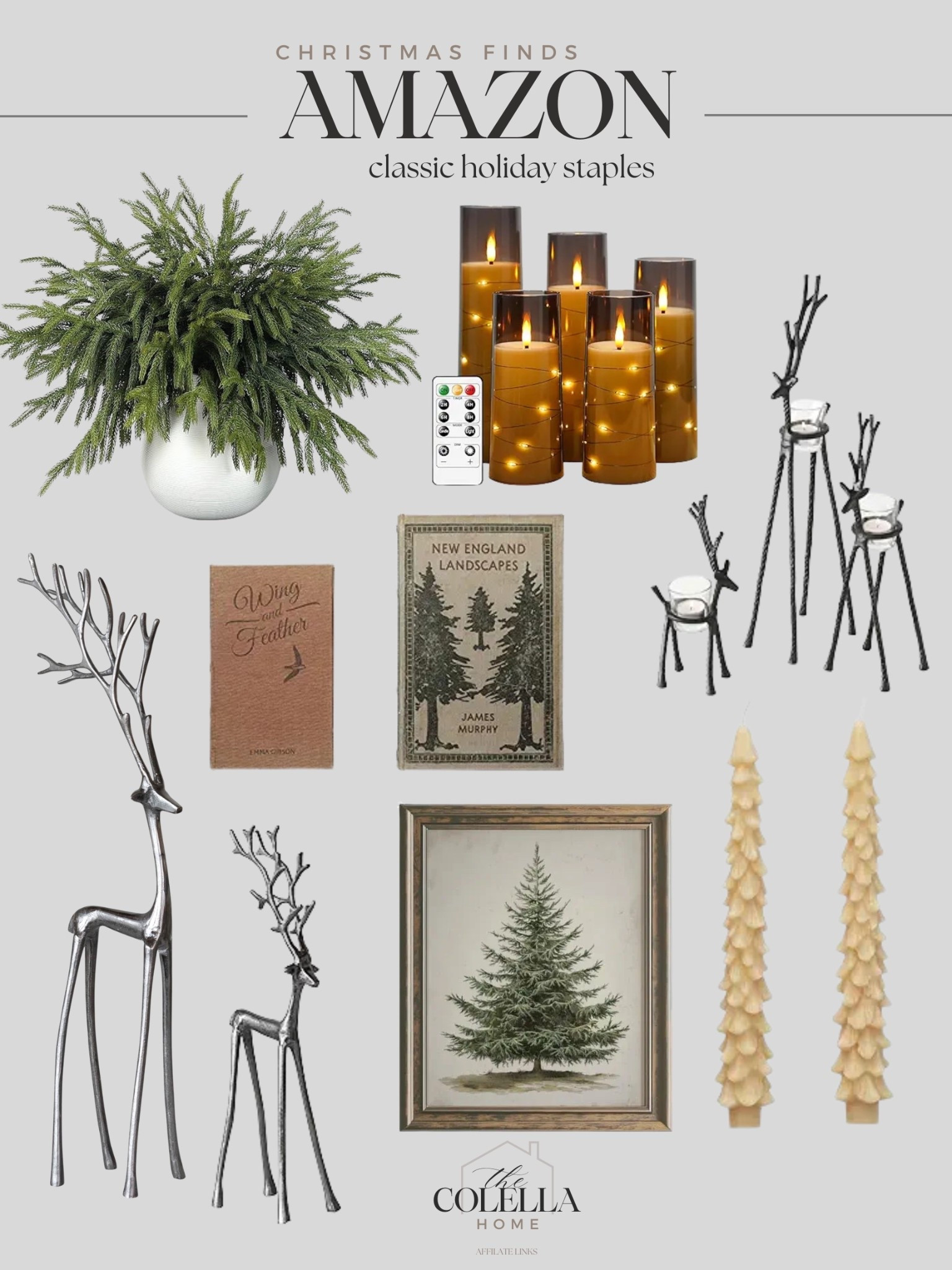 Amazon Christmas Home Decor 

#LTKHome #LTKFindsUnder100 #LTKSeasonal