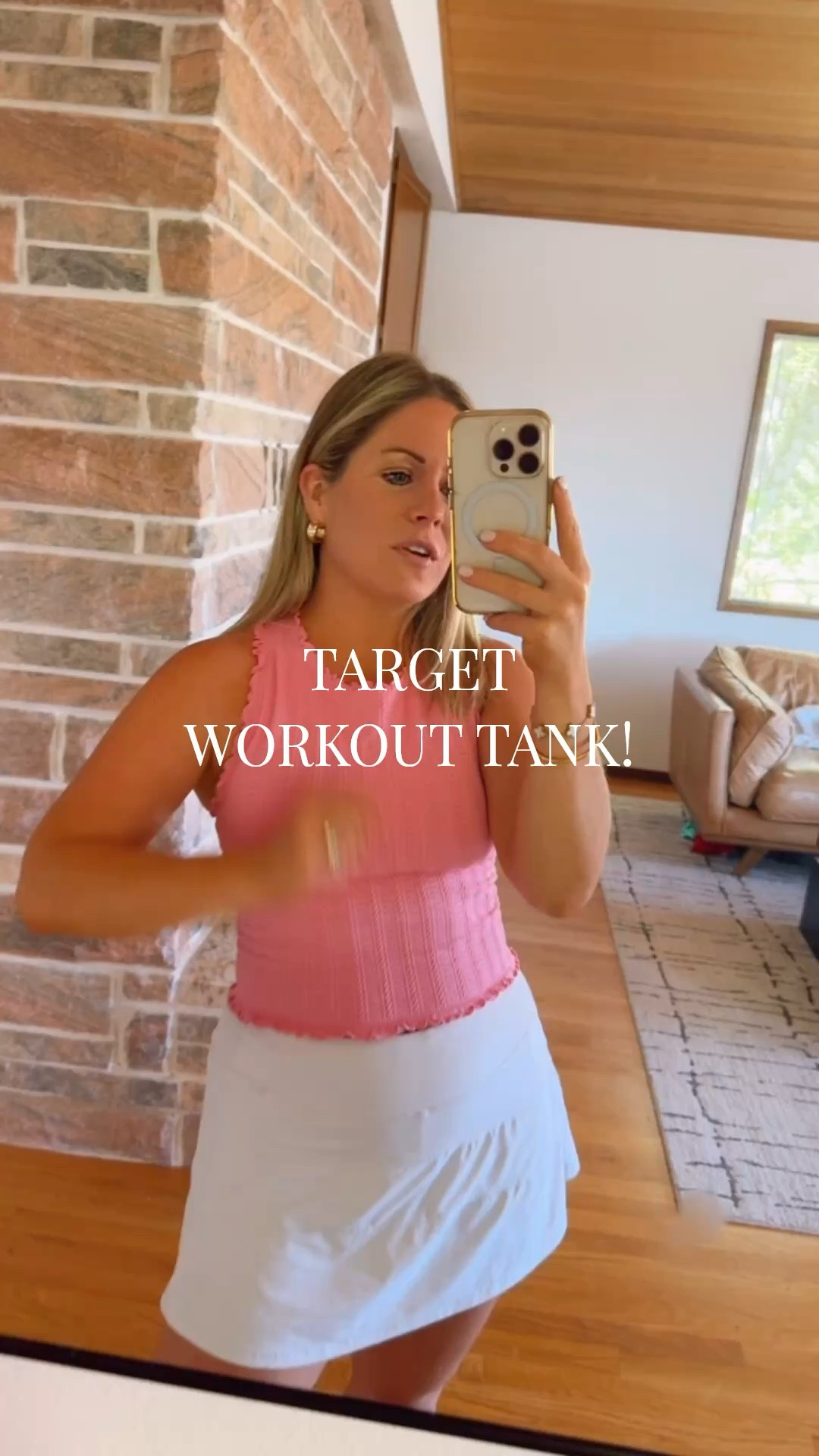 New Viral Target Workout Tank! Wearing a S - it’s cropped so great for high waisted workout shorts, denim shorts, etc. Several other color options!

#LTKootd #LTKActive #LTKPetite