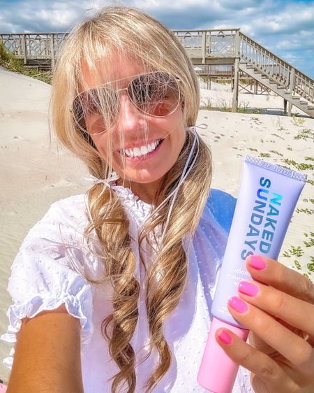Happy Friday!! Tan lines have entered the chat and Australias viral SPF just hit the market in the US! It’s packed with skincare a n d now available at T A R G E T!!🎯 #ad
I linked all my favorites below!!⛱️

sunscreen with skincare
tinted sunscreen
beach vacation
packing list 
mineral sunscreenn
Naked Sundays Partner 
#ltku

#LTKTravel #LTKBeauty #LTKSwim