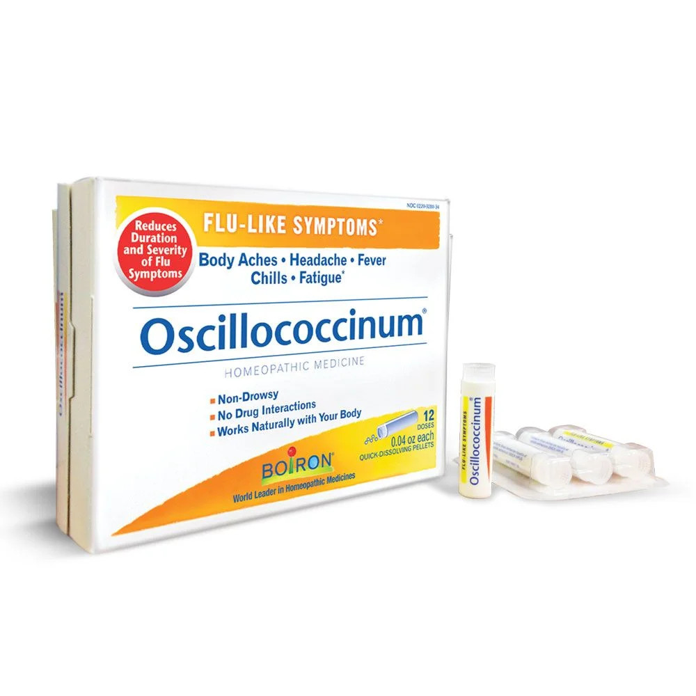 Boiron Oscillococcinum Homeopathic Medicine for Flu-Like Symptoms, 12 Doses | Walmart (US)