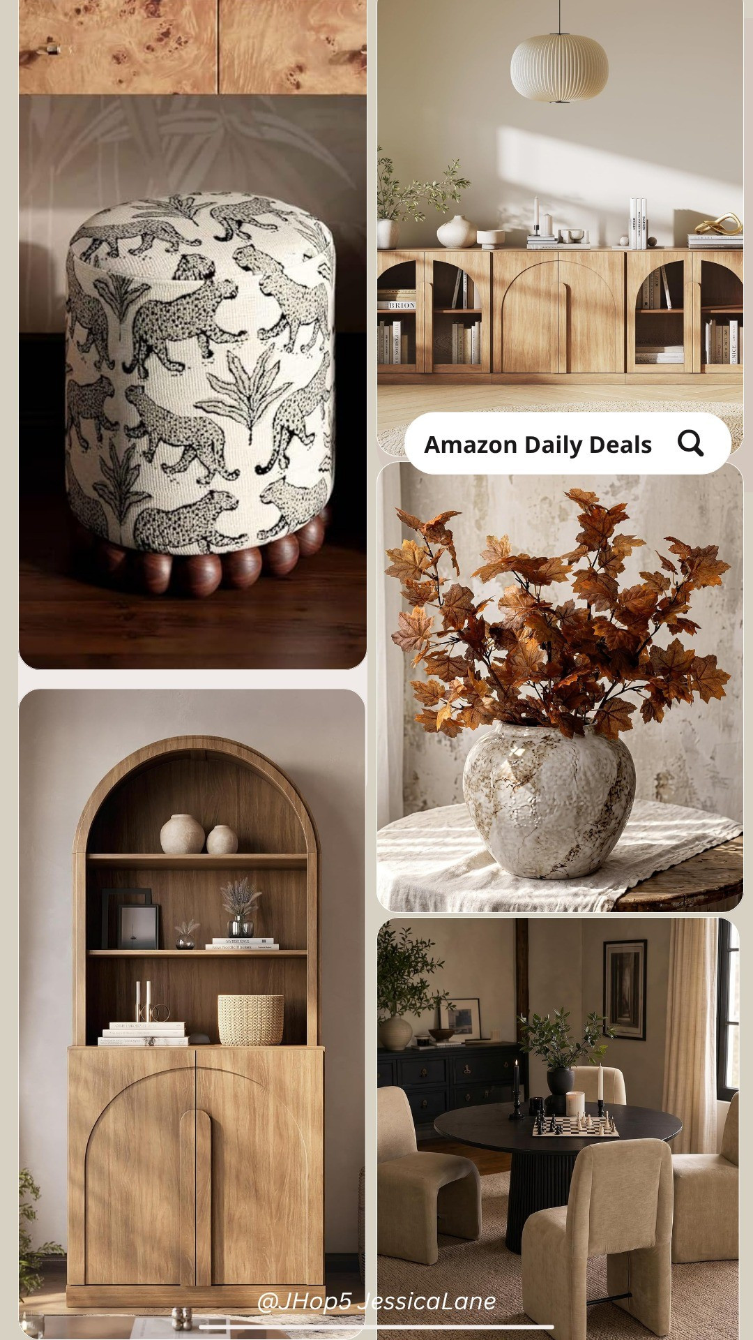 Warm wood tones, arched silhouettes, and rich textured accents highlight today’s top home finds. Timeless statement pieces to elevate any living or dining space.#AmazonHome #HomeDecor #ModernOrganic #InteriorInspo

#LTKSeasonal #LTKHome #LTKSaleAlert
