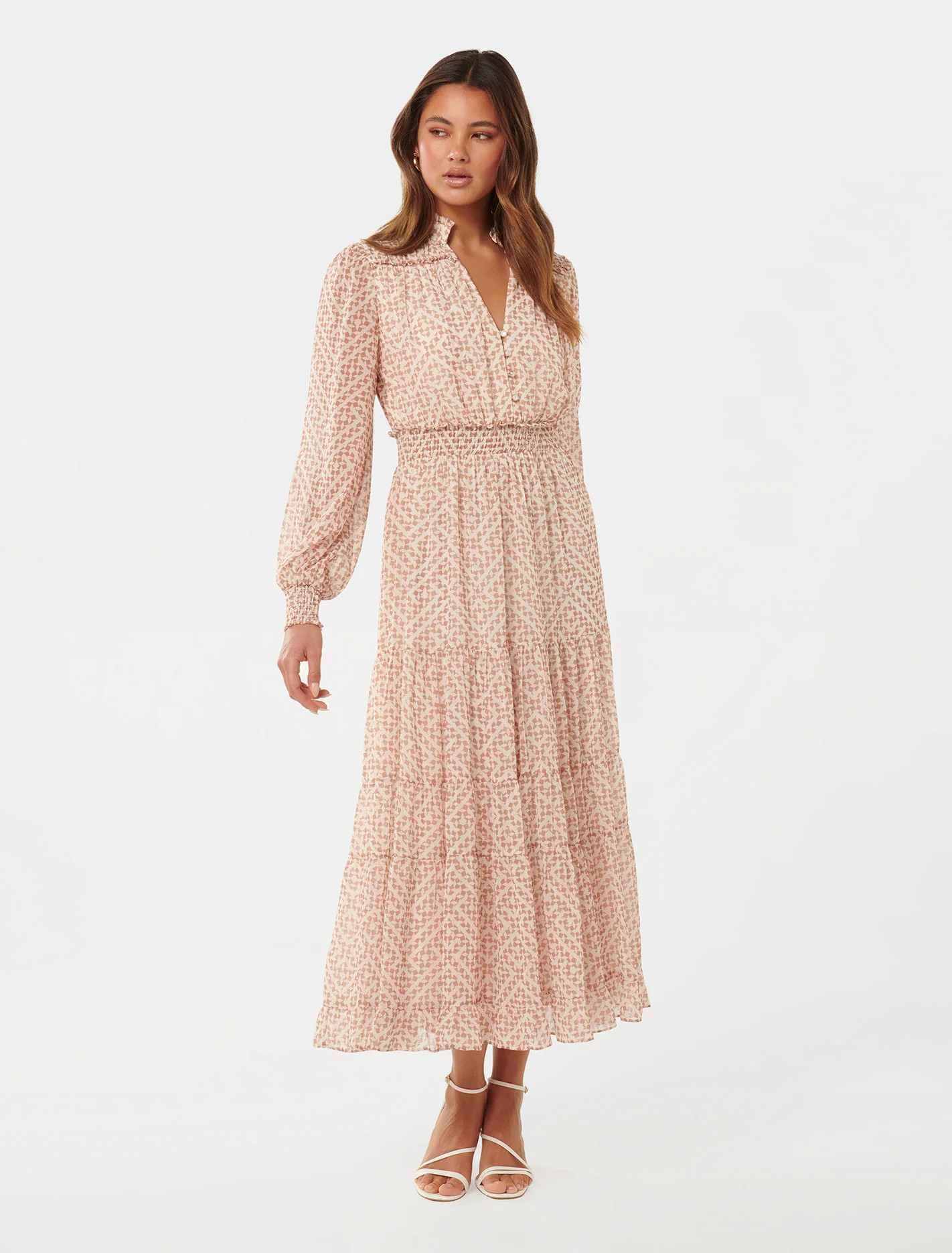 Kendra Long-Sleeve Midi Dress | Ever New (CA)