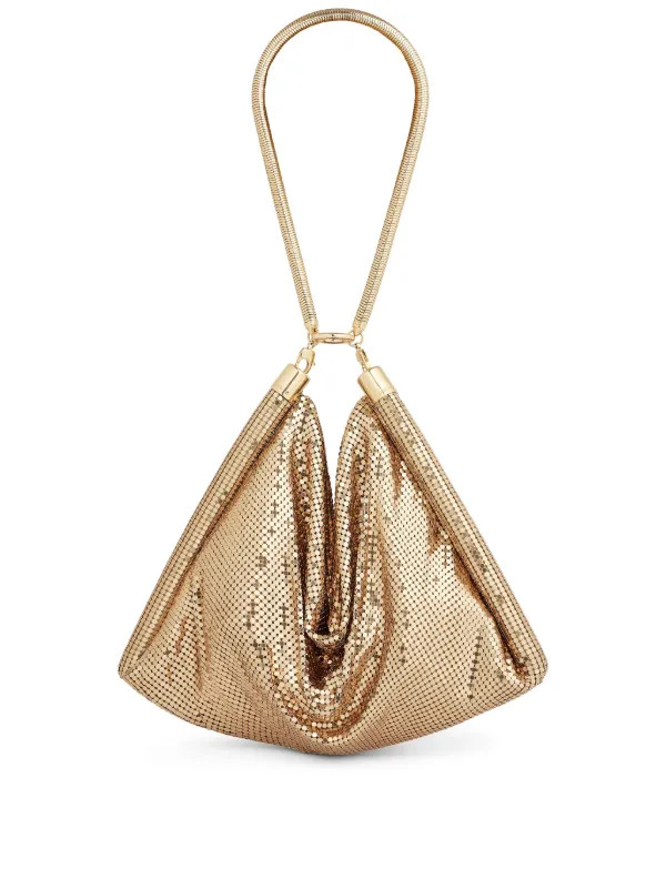 Pixel Tube metallic shoulder bag | Farfetch Global