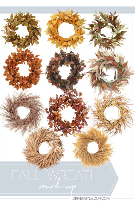Loving all of these wreath options for fall! Perfect for sprucing up your front door. 

fall wreath, fall porch decor, fall inspiration, target wreath, pottery barn wreaths, fall home decor, amazon wreaths, amazon fall decor

#LTKhome #LTKSeasonal #LTKunder50