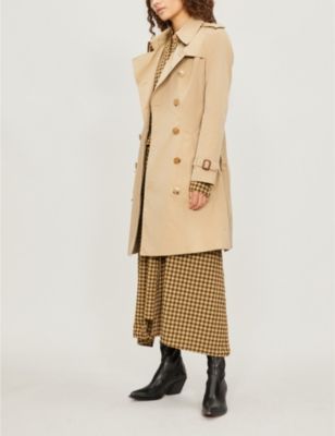 BURBERRY The Chelsea Heritage cotton-gabardine trench coat | Selfridges