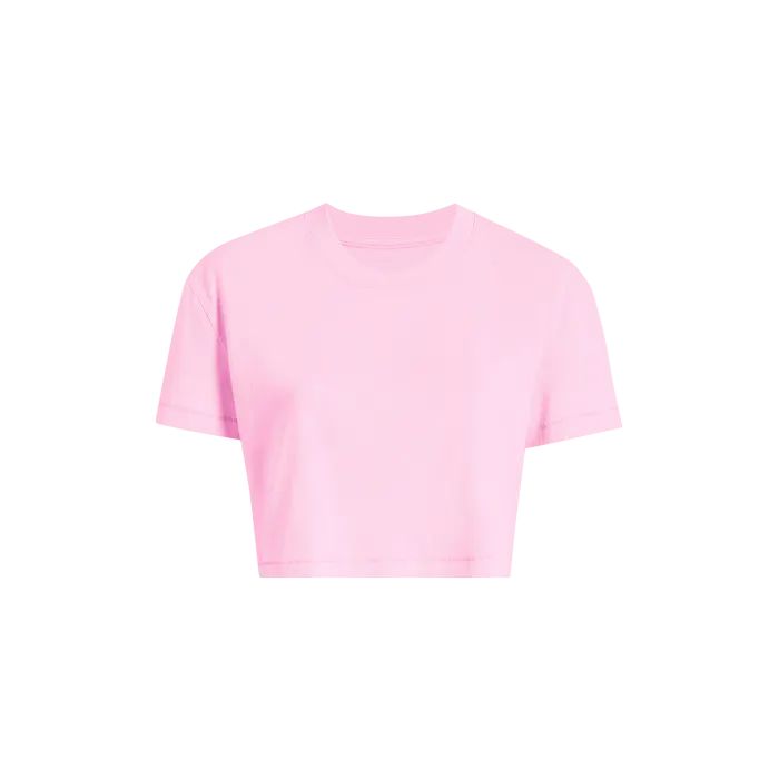 Cropped Tee | Bubblegum Pink - nuuds | nuuds