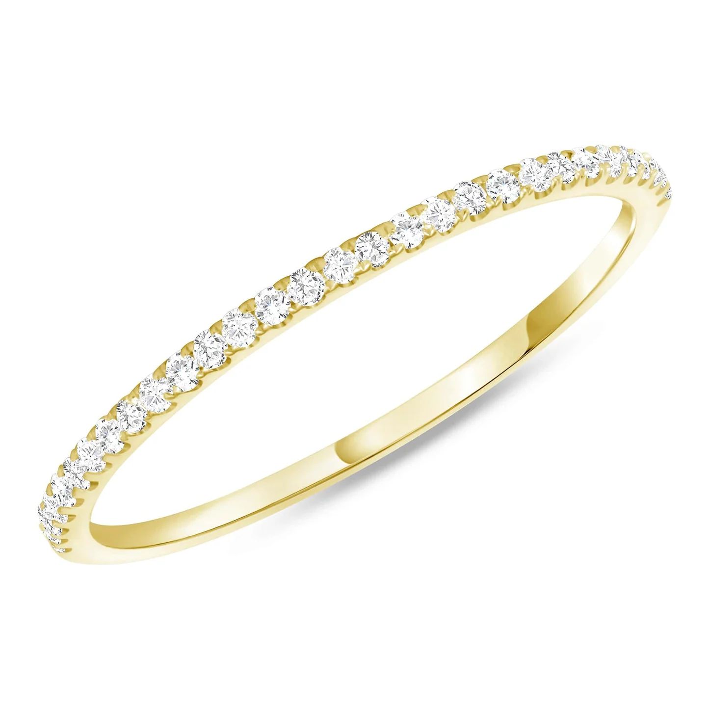 Petite Halfway Diamond Band | Happy Jewelers