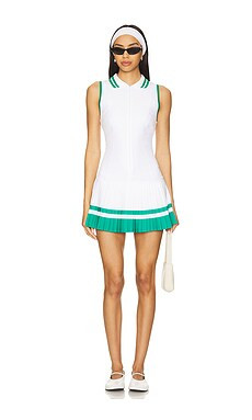 BEACH RIOT Bria Dress in Courtside White from Revolve.com | Revolve Clothing (Global)