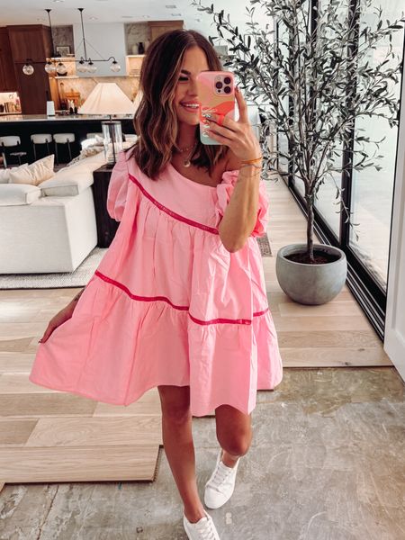 ADORABLE off the shoulder baby doll dress. baby showers, wedding showers,
grad parties.. this is so cute. size small.
code amber30 for 30% off 

#LTKFestival #LTKParties #LTKSaleAlert