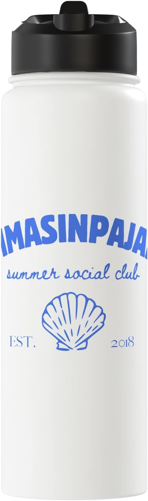 Summer Social Club Stainless Steel Insulated Water Bottle | Amazon (US)