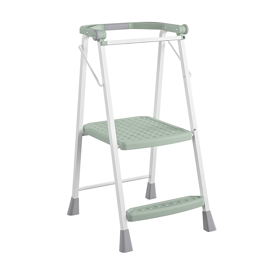 COSCO 2-Step Kitchen Stepper™ Adult Folding Step Stool, Kids Folding (Steel/Resin) | Amazon (US)
