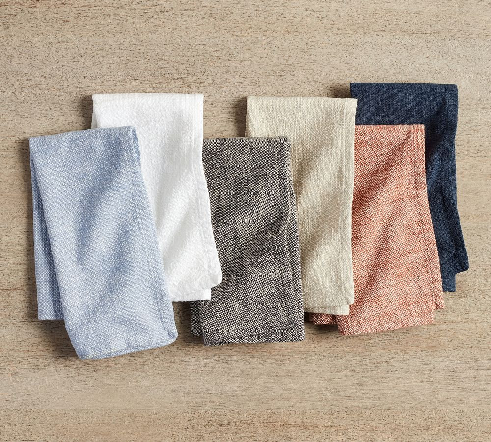 Organic Cotton Casual Napkins | Pottery Barn (US)