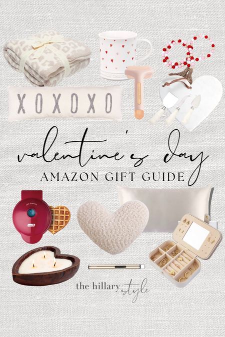 Amazon Valentine Gift Guide!

Throw blanket. Throw pillow. Face roller. Mug. Bead garland. Cheese board. Cheese knives. Slip pillow. Jewelry box. Electric lighter. Waffle maker. Amazon home. 

#LTKstyletip #LTKhome #LTKsalealert