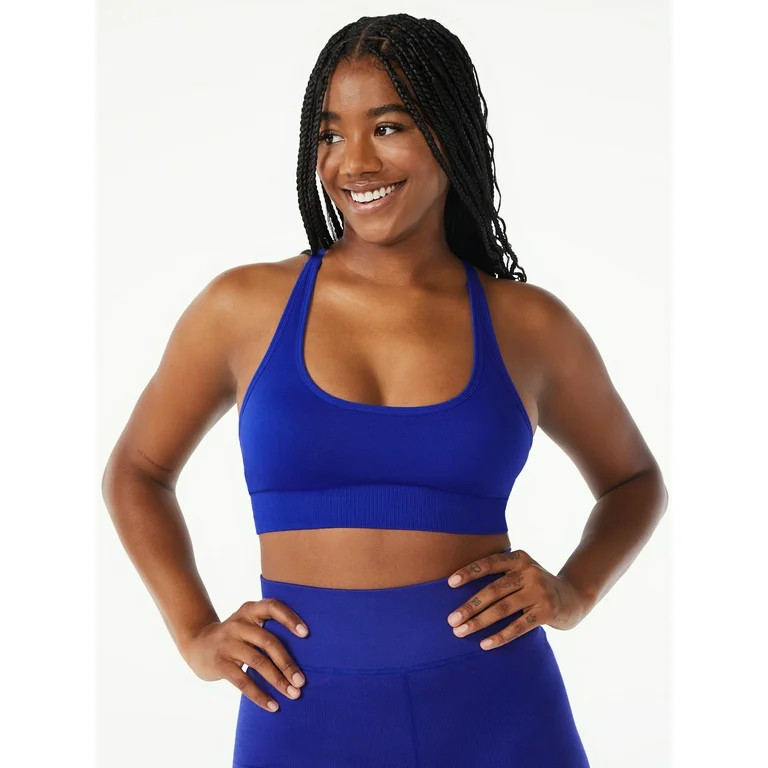 Love & Sports Women's Seamless Sports Bra - Walmart.com | Walmart (US)