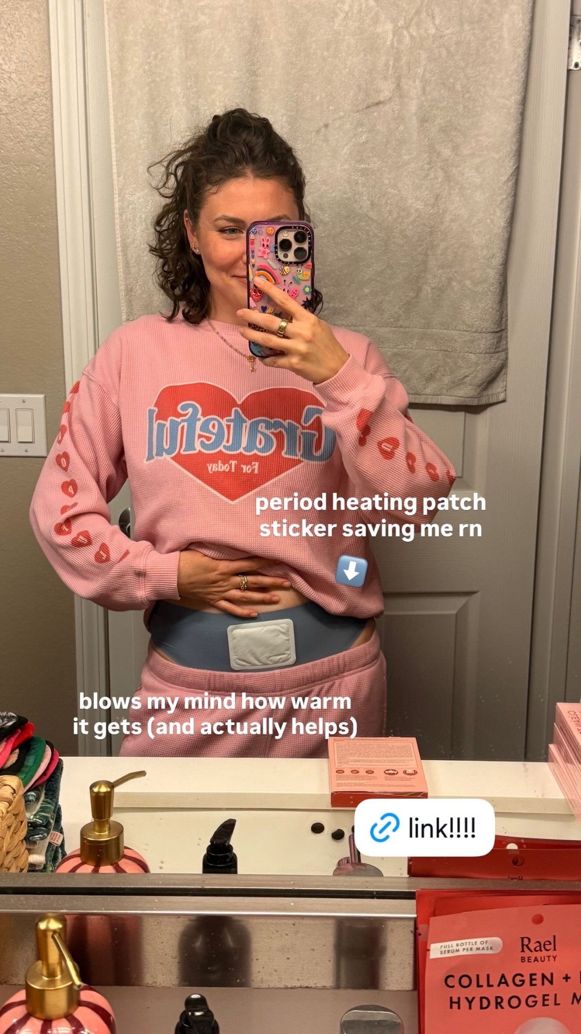 friendly reminder that period heating patches exist and they are life changing!!! I love these ones from Rael!

#LTKdayinmylife #LTKselfcare #LTKgrwm
