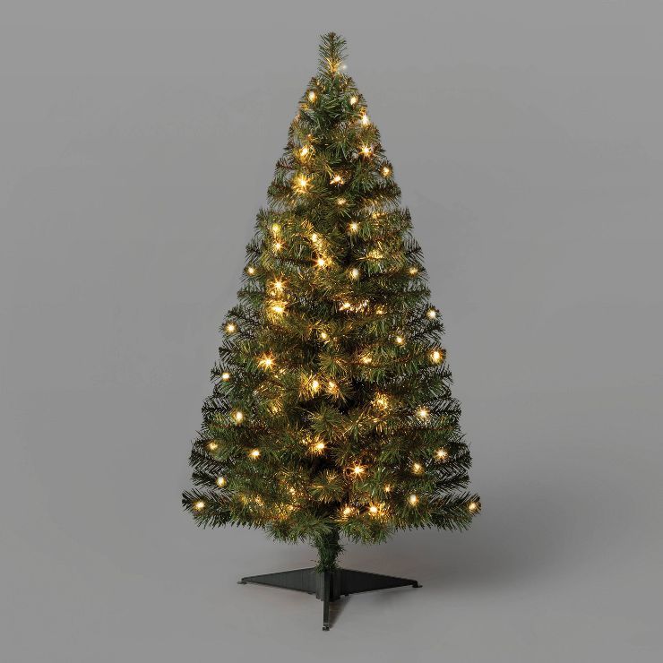 3&#39; Pre-Lit Alberta Spruce Mini Artificial Christmas Tree Clear Lights - Wondershop&#8482; | Target