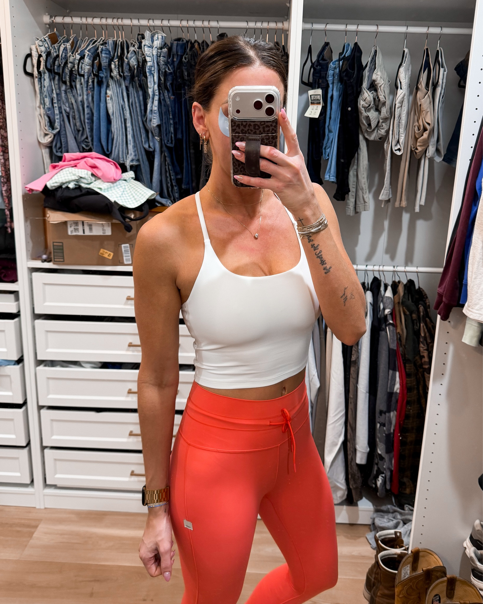 Built in bra with tank-small
Leggings-small


#LTKfitnessgoals #LTKTall #LTKActive