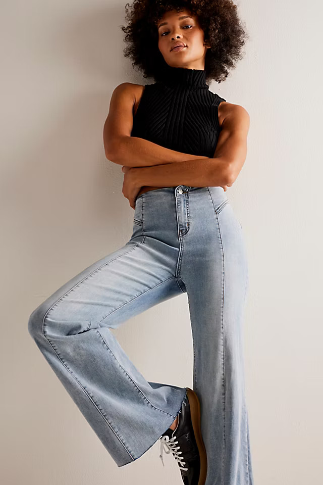 CRVY Wild Honey Denim | Free People (Global - UK&FR Excluded)