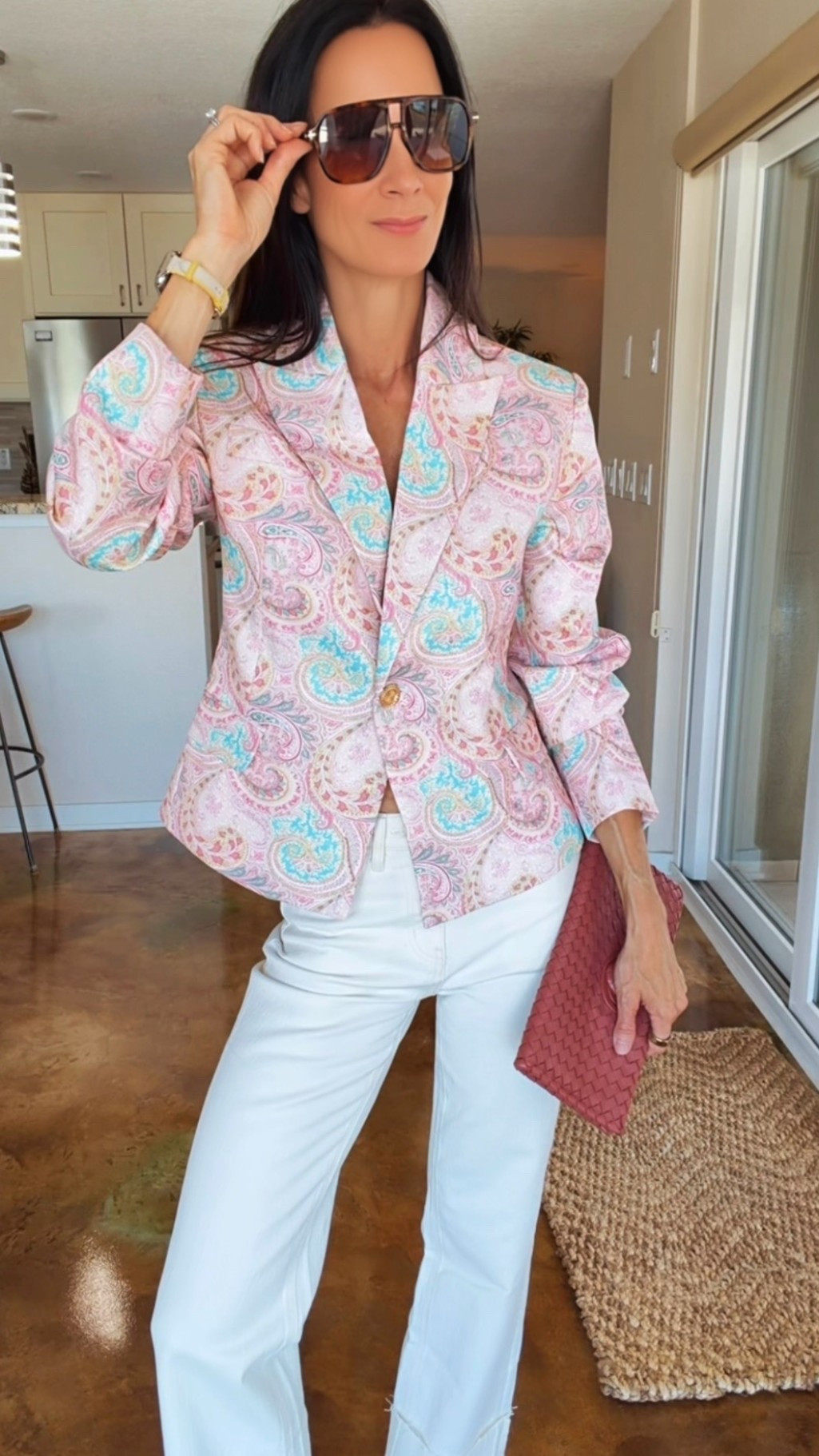 One outfit… two completely different moods 💁🏼‍♀️✨

Started with the cutest bright white denim + striped tee for that easy, everyday feel…
and then just like that—added a chic jacket and she’s suddenly booked and busy 💼💅

I love a look that can go from casual to elevated with one simple swap. Effortless, polished, and just a little bit powerful 😉

Use code NICOLECOLEE35
Wearing 24 in jeans and S top 

#ViciCollection #ElevatedStyle #CasualToChic #SpringOutfits #NicoleColeeStyle




#LTKootd #LTKdayinmylife #LTKgrwm