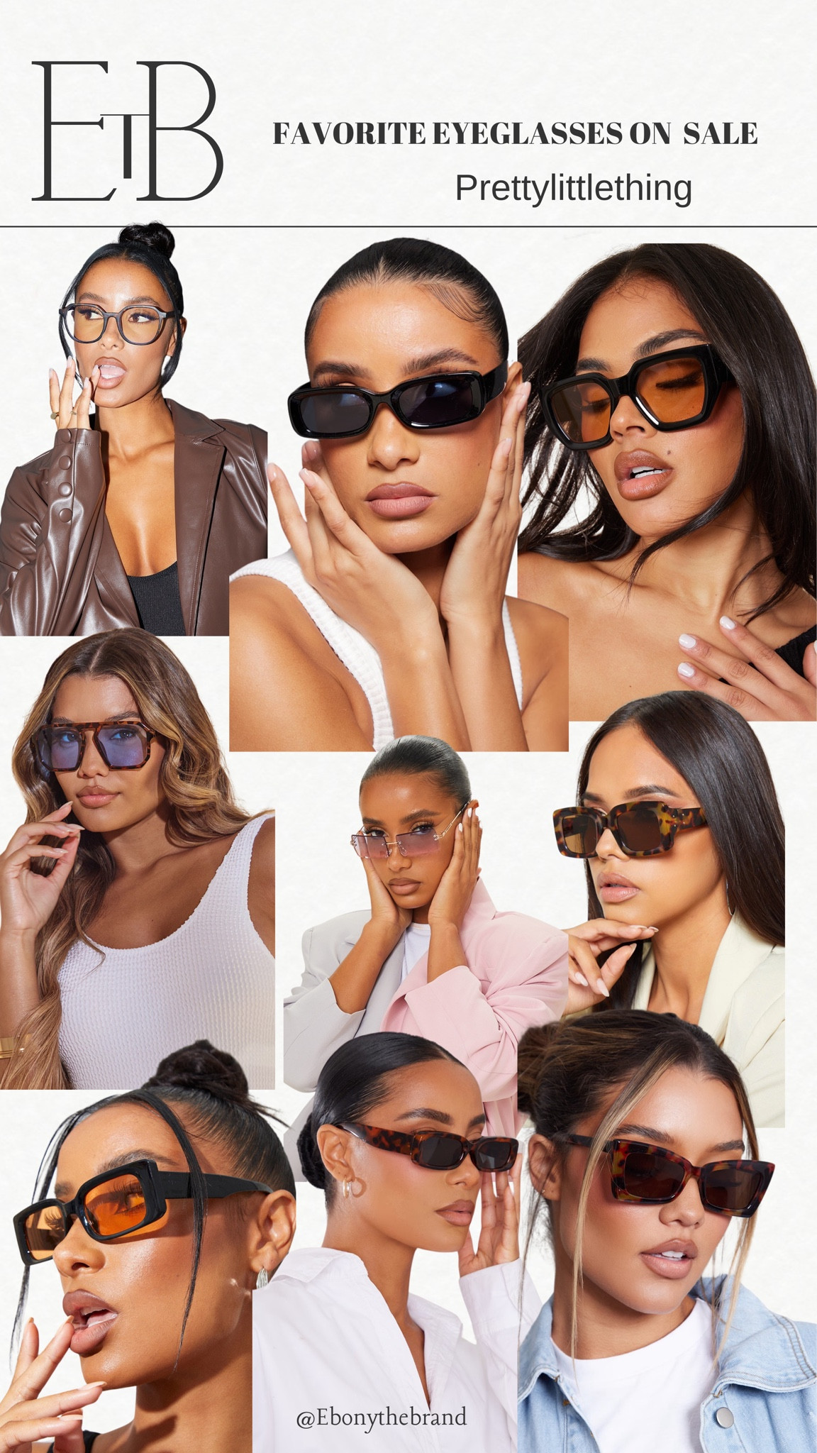 Favorite eyeglasses on sale from Prettylittlething 

#LTKSaleAlert #LTKStyleTip #LTKSummerSales