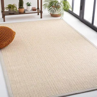 SAFAVIEH Natural Fiber Margret Sisal & Wool Rug - Bed Bath & Beyond - 15265494 | Bed Bath & Beyond