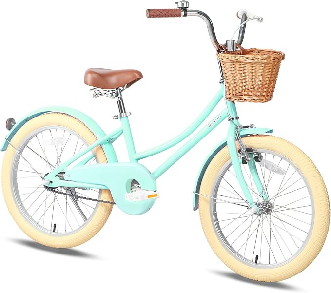 Glerc Little Molly Girls Bike with Basket for 2-12 Years Old Kids, 12 14 16 20 Inch with Basket a... | Amazon (US)