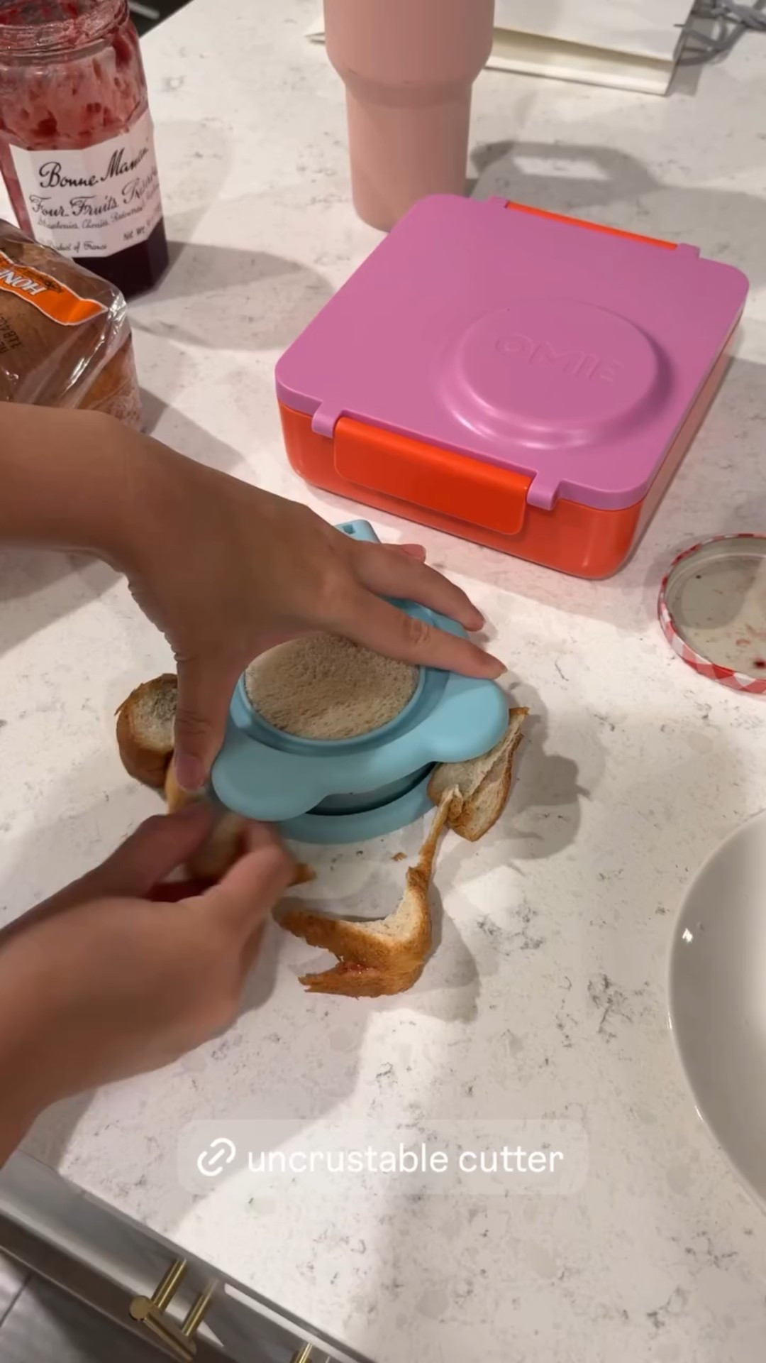 Uncrustable cutter! 