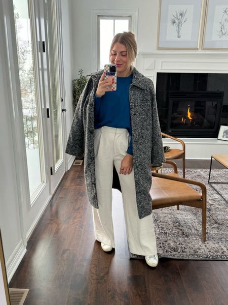 Sunday brunch outfit for a fun day with the girls. M in everything 
Sweater 20% off thru today 
Jacket 15% off 
Nicki10 for 10% off case 

#LTKfindsunder50 #LTKxMadewell #LTKstyletip