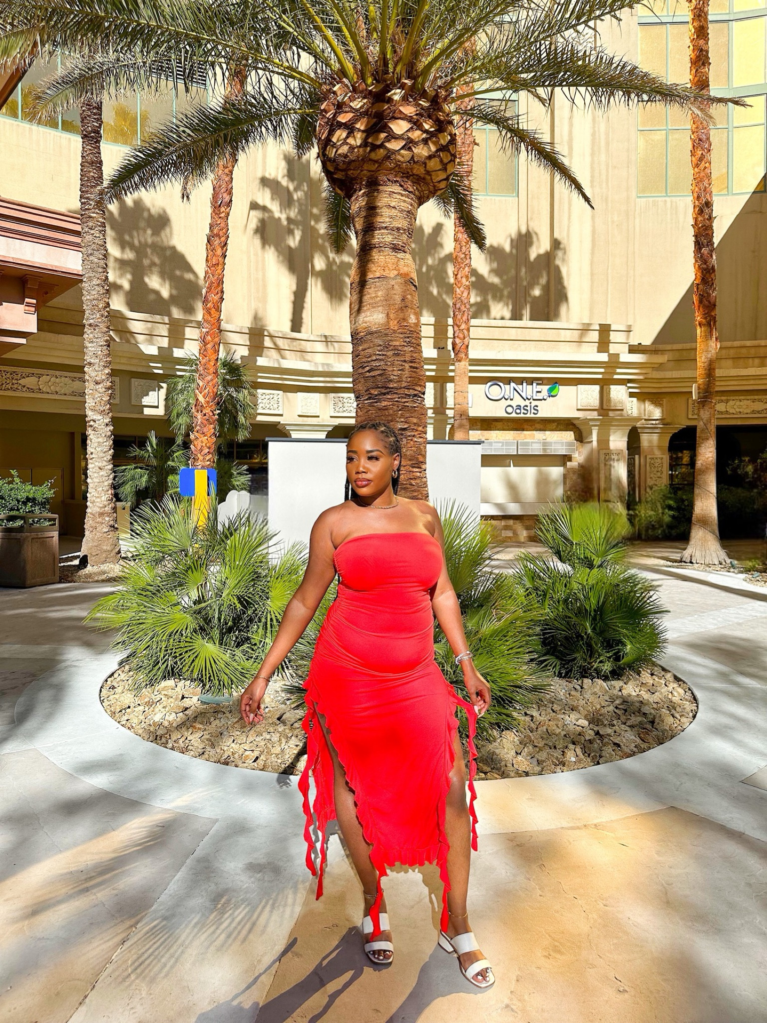 it’s giving Christmas in the summer ❤️‍🔥💃🏽 #stylebyemmanuela | ps: this dress look is from my how to style red dresses from @shein_ca reel video 💋

outfit deets 👇🏽
dress: @shein_ca @sheinofficial 
shoes: @lintervalle 
jewelry: @ellaelement.shop 
nails: @slayedbysabes 
lashes: @houseofcash.co 
braids: @hairbytinuade 


#LTKstyletip #LTKSeasonal #LTKHoliday