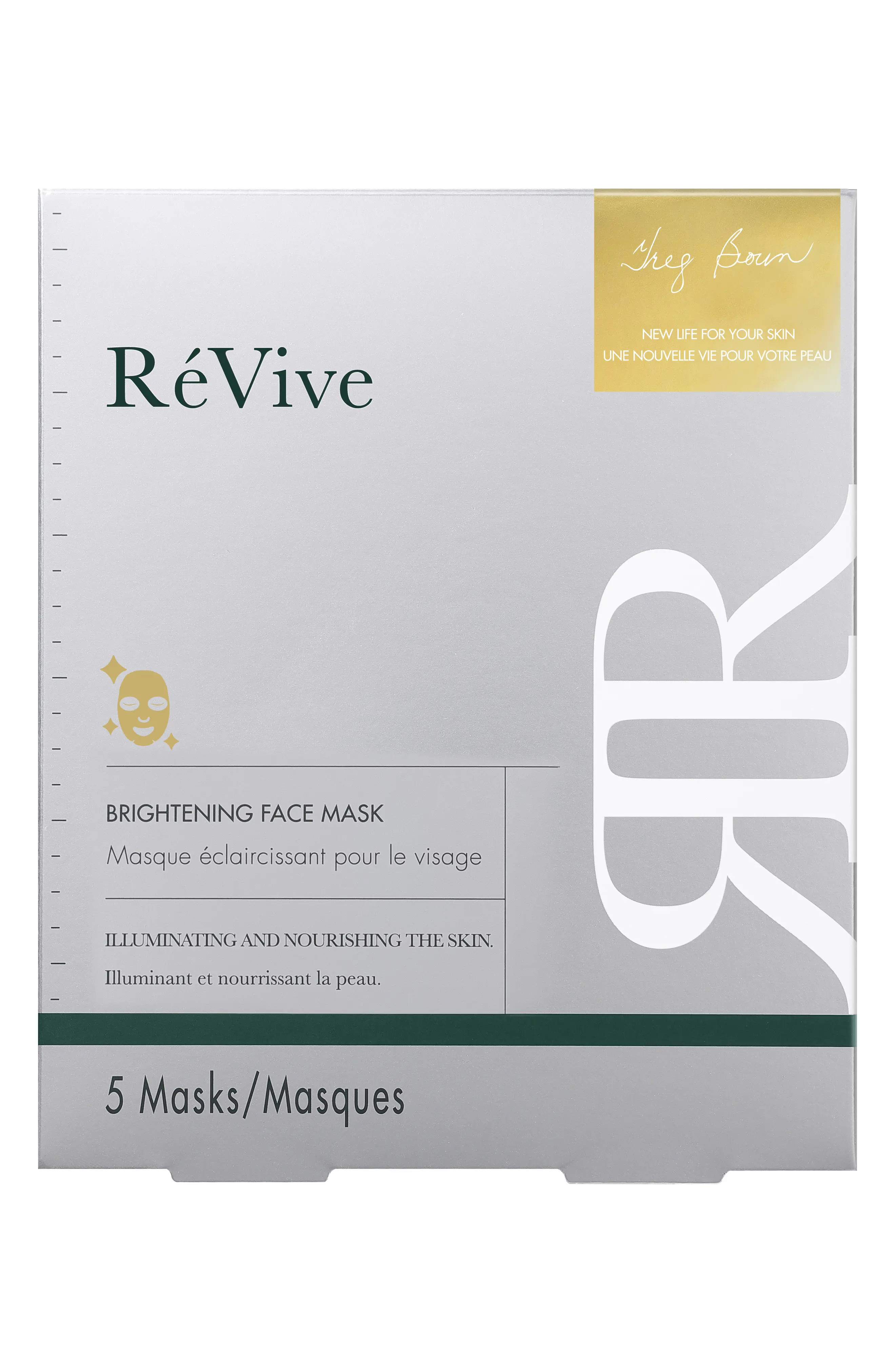 RéVive® 5-Pack Brightening Face Masks at Nordstrom, Size 5.2 Oz | Nordstrom